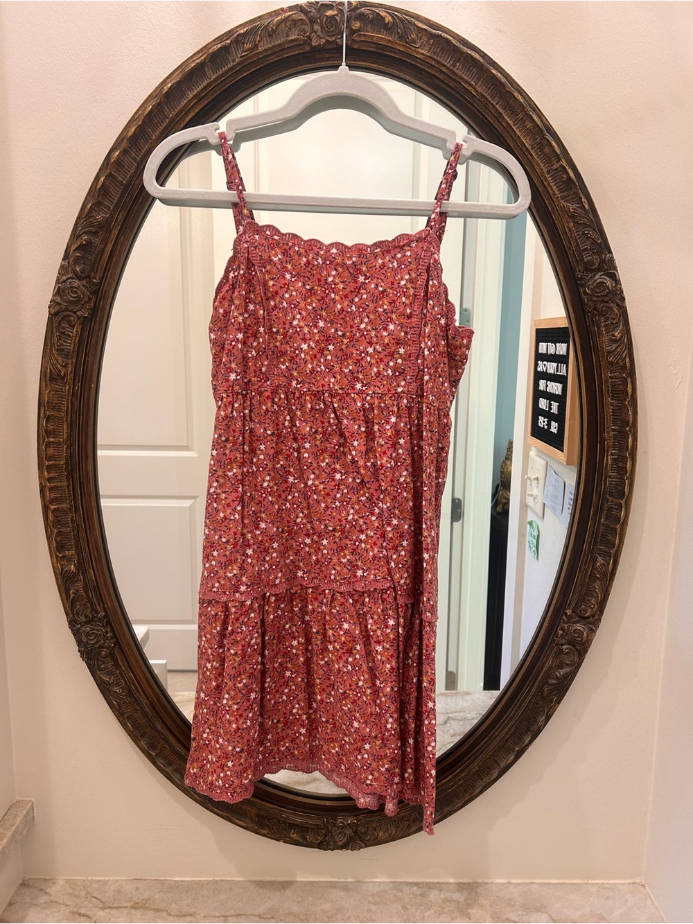Aeropostale Floral Sundress with Spaghetti Straps